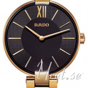 Rado Coupole R22851163 Kello Musta / Kullansävytetty Teräs