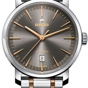 Rado Diamaster R14077103 Kello Harmaa / Kullansävytetty Teräs