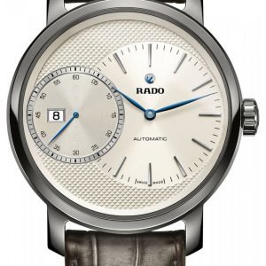 Rado Diamaster R14129126 Kello Valkoinen / Nahka