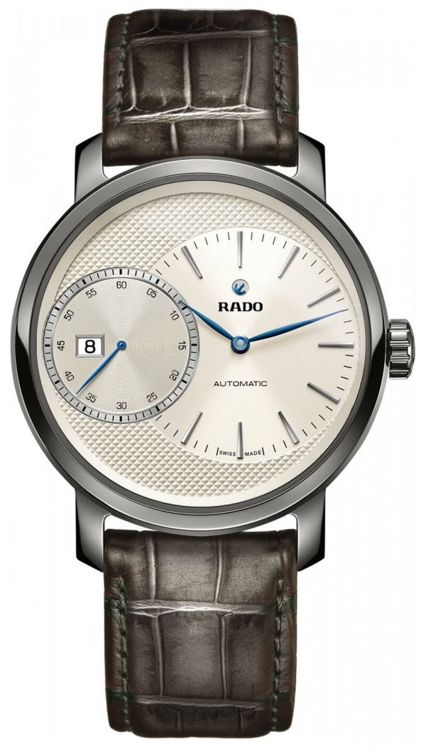 Rado Diamaster R14129126 Kello Valkoinen / Nahka