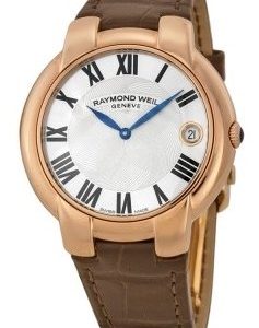 Raymond Weil Jasmine 5235-Pc5-01659 Kello Hopea / Nahka