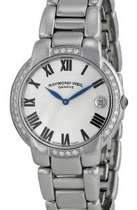 Raymond Weil Jasmine 5235-Sts-01659 Kello Hopea / Teräs