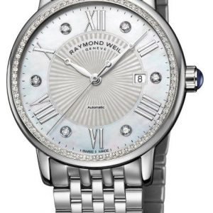 Raymond Weil Maestro 2637-Sts-00966 Kello Valkoinen / Teräs