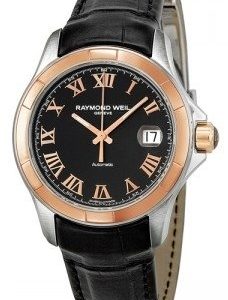 Raymond Weil Parsifal 2970-Sc5-00208 Kello Musta / Nahka