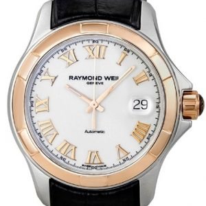 Raymond Weil Parsifal 2970-Sc5-00308 Kello Valkoinen / Nahka