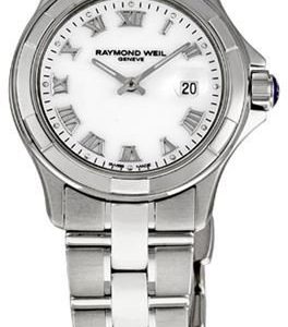 Raymond Weil Parsifal 9460-St-00308 Kello Valkoinen / Teräs