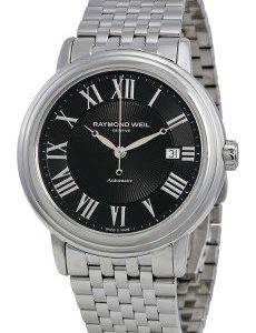 Raymond Weil Raymond Maestro 2847-St-00209 Kello Musta / Teräs