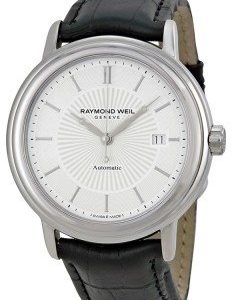 Raymond Weil Raymond Maestro 2847-Stc-30001 Kello Hopea / Nahka