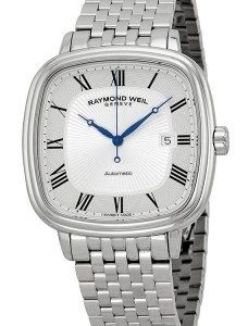 Raymond Weil Raymond Maestro 2867-St-00659 Kello Hopea / Teräs