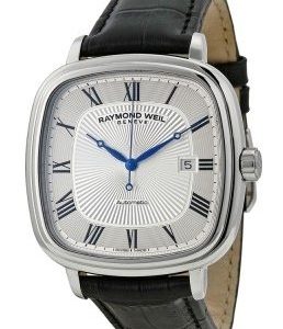 Raymond Weil Raymond Maestro 2867-Stc-00659 Kello Hopea / Nahka