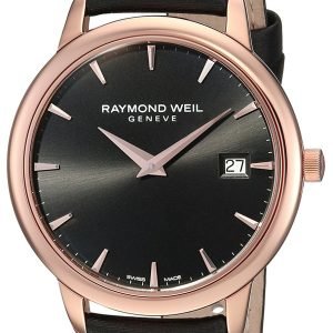 Raymond Weil Toccata 5388-Pc5-20001 Kello Musta / Satiini