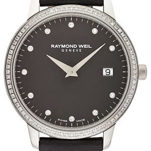 Raymond Weil Toccata 5388-Sls-20081 Kello Musta / Satiini