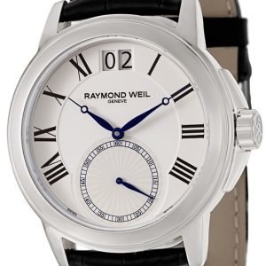 Raymond Weil Tradition 9578-Stc-00300 Kello Valkoinen / Nahka