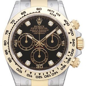 Rolex Cosmograph Daytona 116503-0008 Kello Musta / 18k