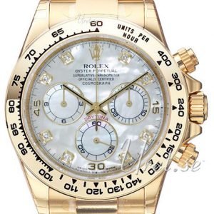 Rolex Cosmograph Daytona 116508-0007 Kello Valkoinen / 18k