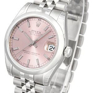 Rolex Datejust 31 178240-0017 Kello Pinkki / Teräs