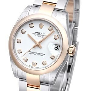 Rolex Datejust 31 178241-0010 Kello Valkoinen / Teräs