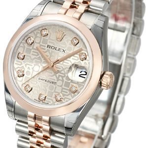 Rolex Datejust 31 178241-0040 Kello Hopea / Teräs