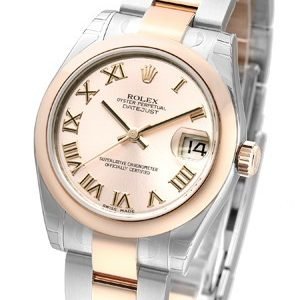 Rolex Datejust 31 178241-0063 Kello Pinkki / Teräs