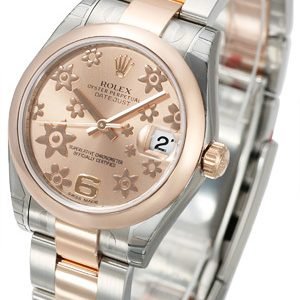 Rolex Datejust 31 178241-0075 Kello Pinkki / Teräs