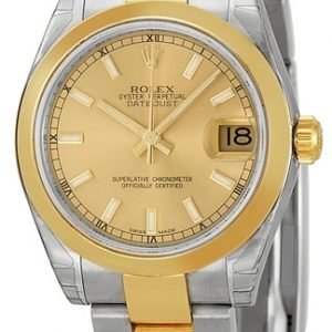 Rolex Datejust 31 178243-0008 Kello Samppanja / Teräs