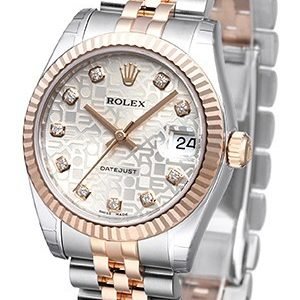 Rolex Datejust 31 178271-0024 Kello Hopea / Teräs