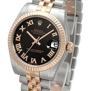 Rolex Datejust 31 178271-0065 Kello Musta / Teräs