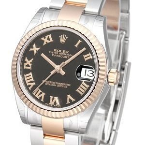 Rolex Datejust 31 178271-0069 Kello Musta / Teräs