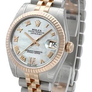 Rolex Datejust 31 178271-0073 Kello Valkoinen / Teräs