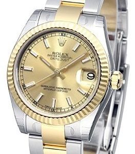 Rolex Datejust 31 178273-0009 Kello Samppanja / Teräs