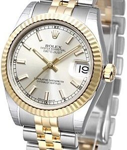 Rolex Datejust 31 178273-0030 Kello Hopea / Teräs