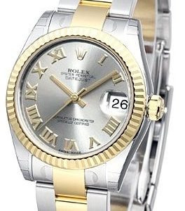 Rolex Datejust 31 178273-0088 Kello Hopea / Teräs