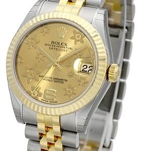 Rolex Datejust 31 178273-0092 Kello Samppanja / Teräs