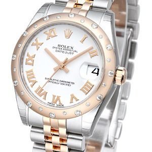 Rolex Datejust 31 178341-0001 Kello Valkoinen / Teräs