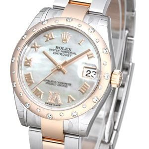 Rolex Datejust 31 178341-0012 Kello Valkoinen / Teräs