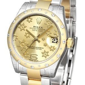 Rolex Datejust 31 178343-0003 Kello Samppanja / Teräs