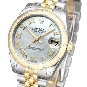 Rolex Datejust 31 178343-0015 Kello Valkoinen / Teräs