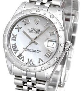 Rolex Datejust 31 178344-0007 Kello Valkoinen / Teräs