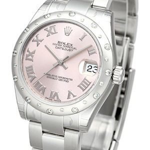 Rolex Datejust 31 178344-0012 Kello Pinkki / Teräs