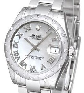 Rolex Datejust 31 178344-0027 Kello Valkoinen / Teräs