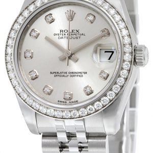 Rolex Datejust 31 178384-0003 Kello Hopea / Teräs