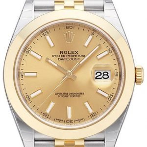 Rolex Datejust 41 126303-0010 Kello Kullattu / 18k Keltakultaa