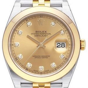 Rolex Datejust 41 126303-0012 Kello Kullattu / 18k Keltakultaa