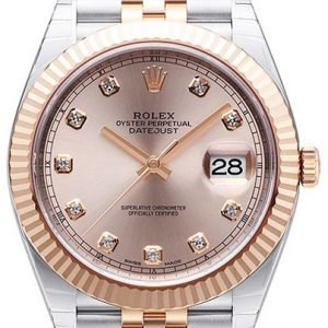 Rolex Datejust 41 126331-0008 Kello Punakultaa / 18k Punakultaa