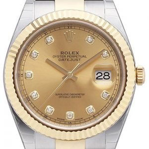 Rolex Datejust 41 126333-0011 Kello Kullattu / 18k Keltakultaa