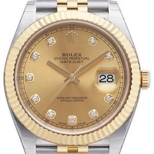 Rolex Datejust 41 126333-0012 Kello Kullattu / 18k Keltakultaa