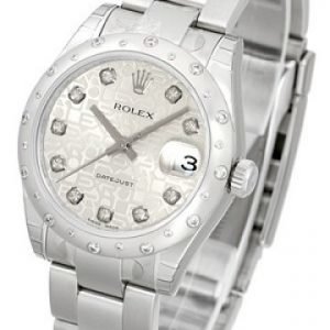 Rolex Datejust Lady 178344-0031 Kello Hopea / Teräs