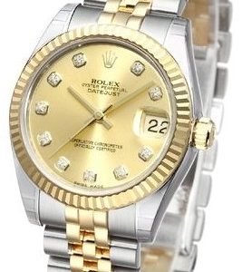 Rolex Datejust Lady 31 Mm 178273-0002 Kello Kullattu / 18k