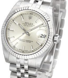 Rolex Datejust Lady 31 Mm 178274-0009 Kello Hopea / Teräs