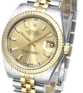 Rolex Datejust Midsize 178273-0001 Kello Kullattu / 18k